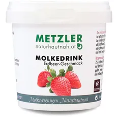 Süßmolke Pulver Erdbeer 100g von Metzler Molke