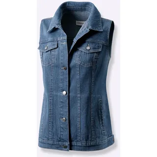 Casual Looks Jeansweste, blau