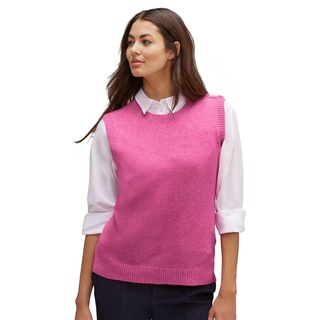 STREET ONE Damen Pullunder, cozy pink melange, 38