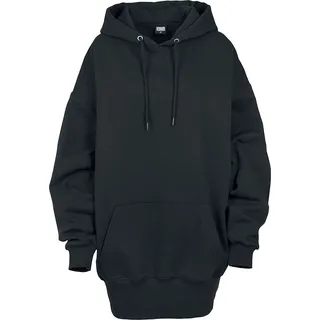 URBAN CLASSICS Long Oversized Sweatshirt Schwarz XS