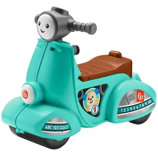 Fisher Price Motorroller Mit Sound Zum Aufsteigen - Blue - One Size