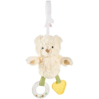 Patinio Spielbogen-Anhänger , Braun, Grün, Weiß , Kunststoff, Textil , Füllung: Polyester , 20 cm , Bsci, EN 71 , schadstofffrei, Rassel, abnehmbaren Hängefiguren , Spielzeug, Babyspielzeug, Greiflinge & Rasseln