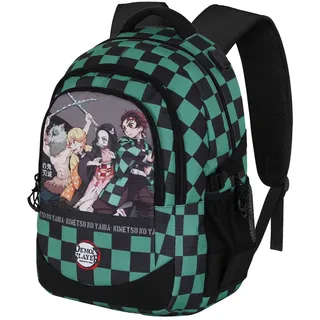 Demon Slayer Akushon-Plus Running Rucksack, Mehrfarbig, 34 x 46 cm, Kapazität 32 L