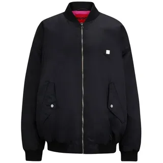 HUGO Damen Flesiane-1 Outerwear_Jacket, Black1, XXL EU