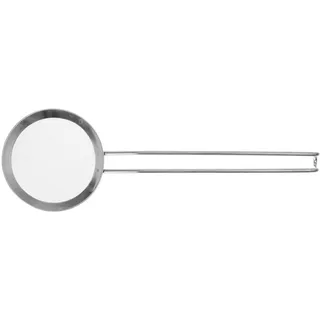 HENDI Fettschaufel Feinmaschig Küchensieb ø 125 x 350 mm Edelstahl Silber