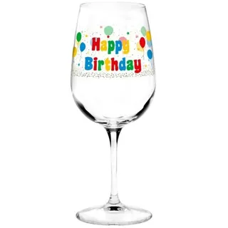OOTB Weinglas Happy Birthday 4029811470037 - Bunt