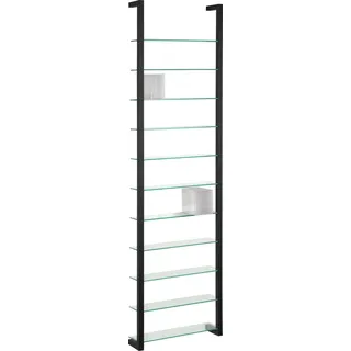 Spinder CUBIC Wandregal 46 x 13 x 167 cm Schwarz