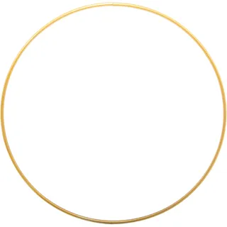 Blümelhuber Metallringe zum Basteln Deko Hochzeit - Ringe Gold Deko Frühling Pflanzen Deko Trockenblumen Kranz Rohling (20 cm)