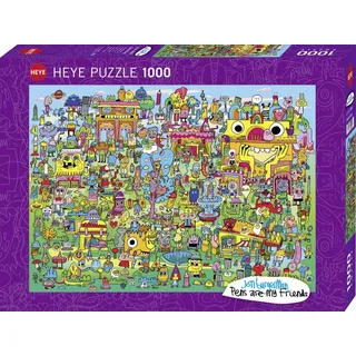 Heye Doodle Village 1000 Teile)