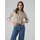 Hemdbluse VMBUMPY Braun/Weiß XS