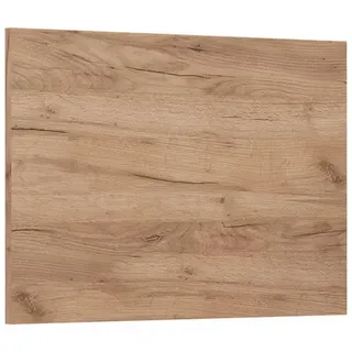 Vicco Küchenfront R-Line Goldkraft Eiche 59.6 x 36 cm Möbelfront für den flachen Hängeschrank , Eichefarben , Holzwerkstoff , Rechteckig , 59.6x39x1.6 cm , Küchen, Küchenmöbel, Küchenschränke, Küchenoberschränke