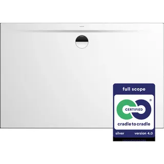 KALDEWEI SUPERPLAN ZERO 1562-1, Duschwanne, 130x70cm, 356200010001, Farbe: alpin-weiss