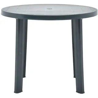 vidaXL Gartentisch Ø 89 x 72 cm Grün