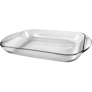 Aufflaufform aus Glas 3 Liter Lasagneform Gratinform Bratenform Backform