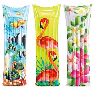 Intex Luftmatratze Fashion (183x69cm) 3fach sortiert 1 St