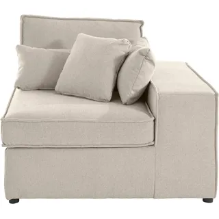 RAUM.ID Sofaelement »Florid«, als Teil eines Modulsofas, fester Sitzkomfort, auch in Cord, beige