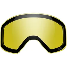 YEAZ Snowboardbrille »Magnetisches Wechselglas CLOUDY APEX«, gelb