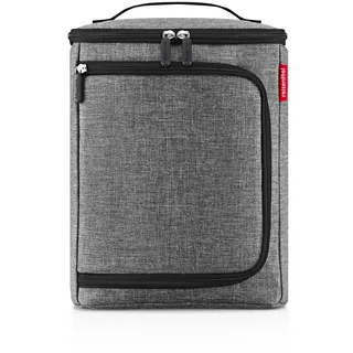 Reisenthel coolerbox Twist Silver - Rundum flexibel, praktische Kühltasche mit Zwei Öffnungen