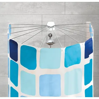 KLEINE WOLKE Duschvorhangspinne Big Spider 94 x 71 cm grau