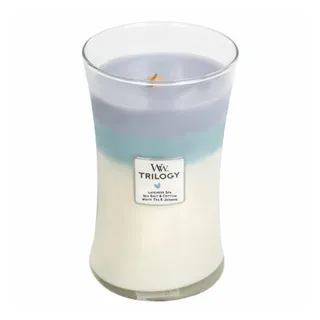 Woodwick Trilogy Calming Retreat Duftkerze 610 g
