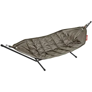 Fatboy Headdemock Hängematte - 270 x 138 cm - Taupe | Klappbare Hängematte mit Gestell, Outdoor, Camping, Garten & Terrasse, Reise Hängesessel, Polyester, bis zu 150kg