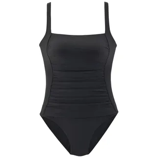 LASCANA Badeanzug 38 schwarz Cup E