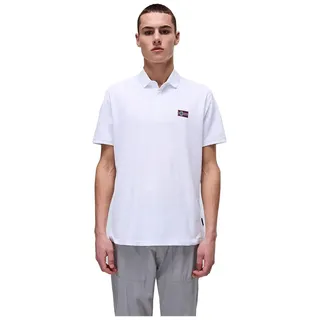 Napapijri Ebea Kurzarm-poloshirt - Bright White - S