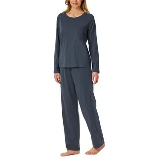 Schiesser Damen Schlafanzug Lange Hose Langarm - Casual Nightwear