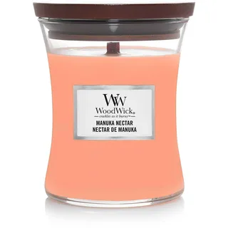 WoodWick | Mittlere Kerze | Manuka-Nektar | Tolles Geschenk für Frauen