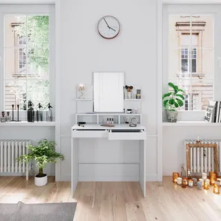 Vicco Schminktisch Vicco Ania Weiß 80 cm, Model 36282 - Weiß