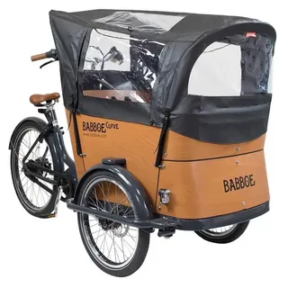 Babboe Curve Pvc Regenschutz - Black - One Size