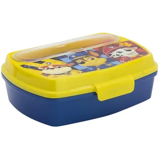 Stor Rechteckige Lunchbox für Kinder mit Besteck, Paw Patrol
