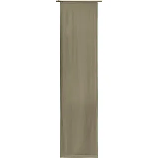 Wirth Schiebegardine »Newbury« Klettband 1 Stk. tlg. Ohne Befestigungszubehör, Breite: 57 cm, braun