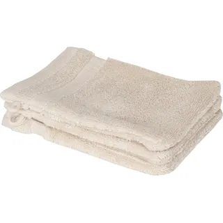 Schöner Wohnen Waschlappen , Sandfarben , Textil , 3-teilig , Uni , 16x21 cm , Oeko-Tex® Standard 100 , saugfähig, Aufhängeschlaufe, angenehm weich, hochwertige Qualität, schnelltrocknend , Heimtextilien, Badtextilien, Waschlappen