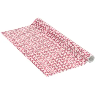 Venilia Klebefolie | Daniela Berry Retromuster Rot | 67,5 cm x 1,5 m, Stärke 95μ | selbstklebende Möbel-Folie, Dekofolie, Tapete, Küchenfolie | ohne Phthalate | Made in EU