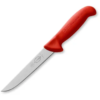 F. DICK Ausbeinmesser Steif / Metzgermesser ErgoGrip (Klinge Messer 15 cm, Messerstahl rostfrei, 56 HRC) - 82259151-03 - Rot