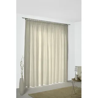 Wirth Sepino Kräuselband 132 x 150 cm Beige 1 St