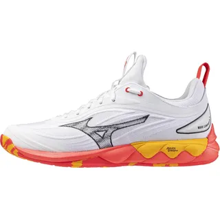 Mizuno Wave Luminous 3 White/Fiery Coral 2/Citrus White/Fiery Coral 2/Citrus 9,5 - Weiß