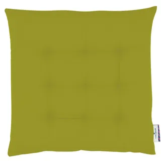 Tom Tailor Sitzkissen MIT 9 Punkt-Steppung Dove , Olivgrün , Textil , 40x5x40 cm , Oeko-Tex® Standard 100 , Heimtextilien, Wohntextilien, Sitzkissen