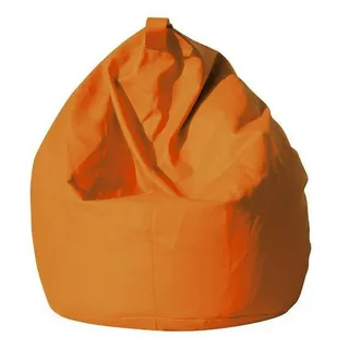 Dmora Eleganter Sitzsack, orange Farbe, Maße 80 x 120 x 80 cm - Orange