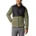 Fleece Jacke Stone Green/Black L