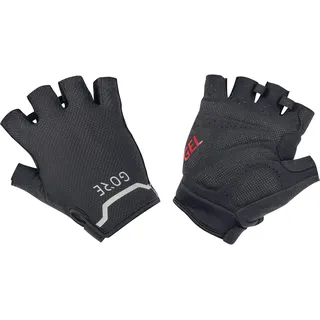 Gore Wear GOREWEAR C5 Unisex Kurzfingerhandschuhe, Fahrradhandschuhe mit Gel-Polsterung für warmes Wetter, Schwarz