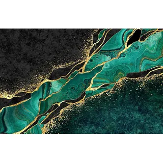 Magnetmatte für Heizkörperverkleidung Grüner Marmor 60x100cm