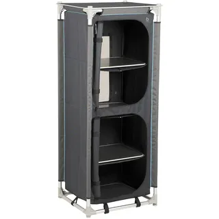 Bo-Camp Schrank Wäschekorb schwarz 140 x 57 x 47 cm