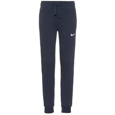 Nike DA0771-410 B NSW FLC Swoosh Pant Pants Boys Midnight Navy/(White) S