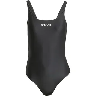adidas U-back Swimsuit, black-white 36