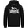 Hoodie Schwarz/Weiß L