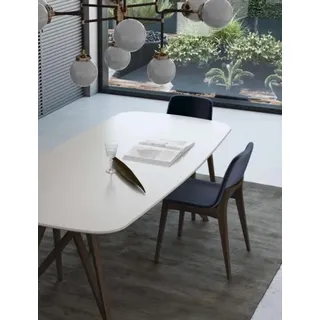 Walnuss Natur Küchentisch Esszimmermöbel Moderner Stil Luxus Möbel Tisch
