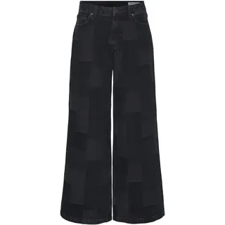 VMREMY MR Wide Patchwork Jeans