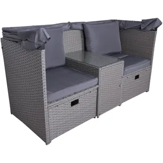 Garden Pleasure Saint-Tropez Loungeset grau
